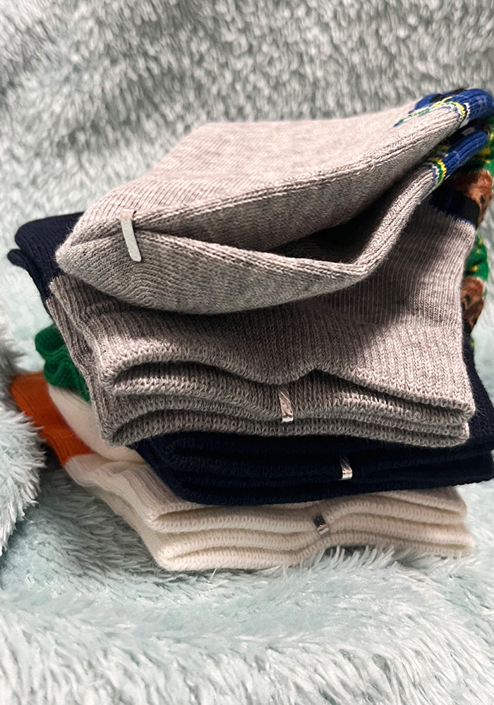 40051829 RL Bear-Casual  Socks 3 Pairs