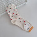 40280183 Korean socks women kikiyasocks autumn new cherry girls  socks