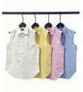 40100385 RL Pony-Cotton Oxford Sleeveless Shirt