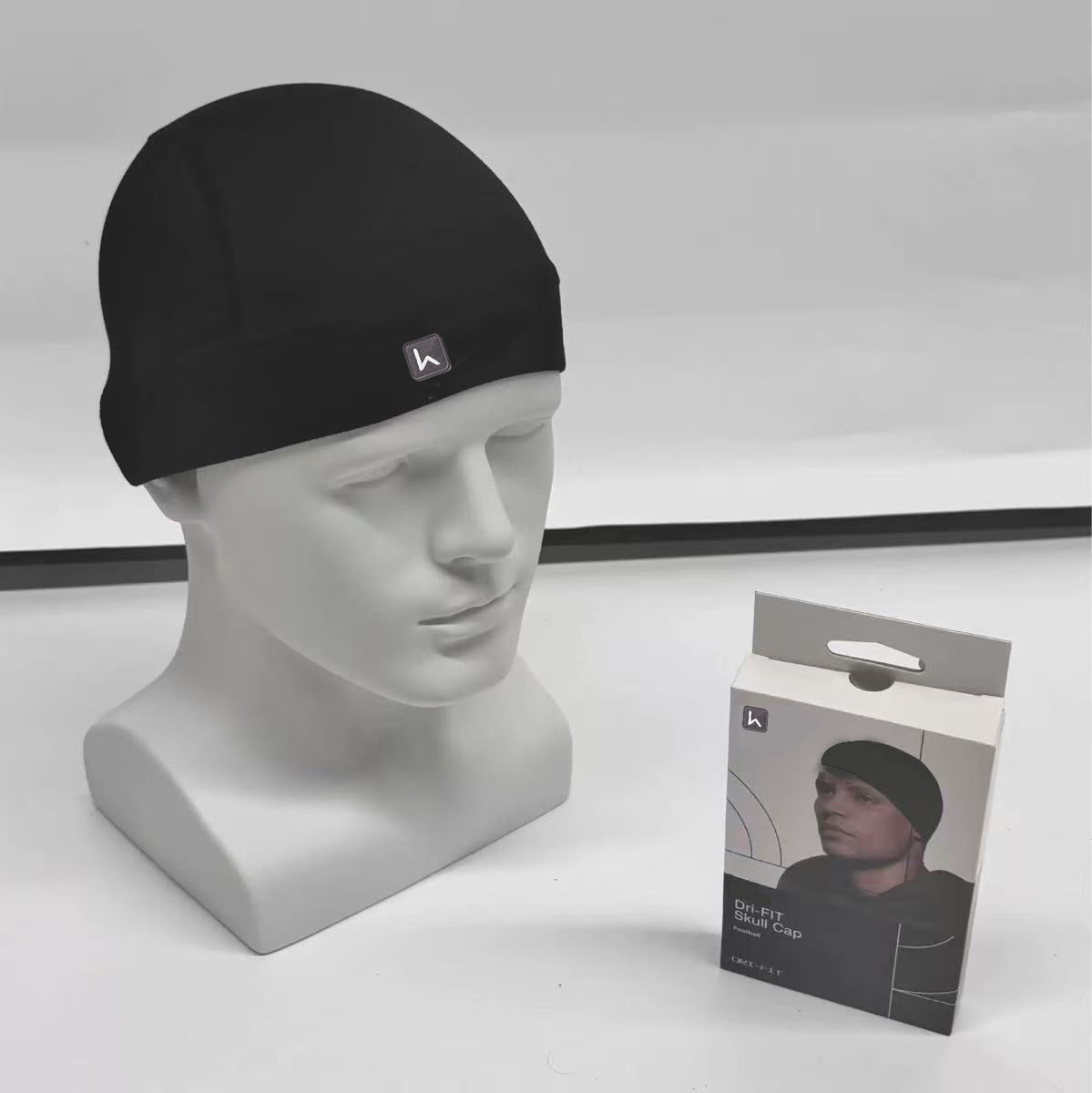 Sports Skull Cap, Breathable Stretch Running Beanie Hat for Men Women - 51223216