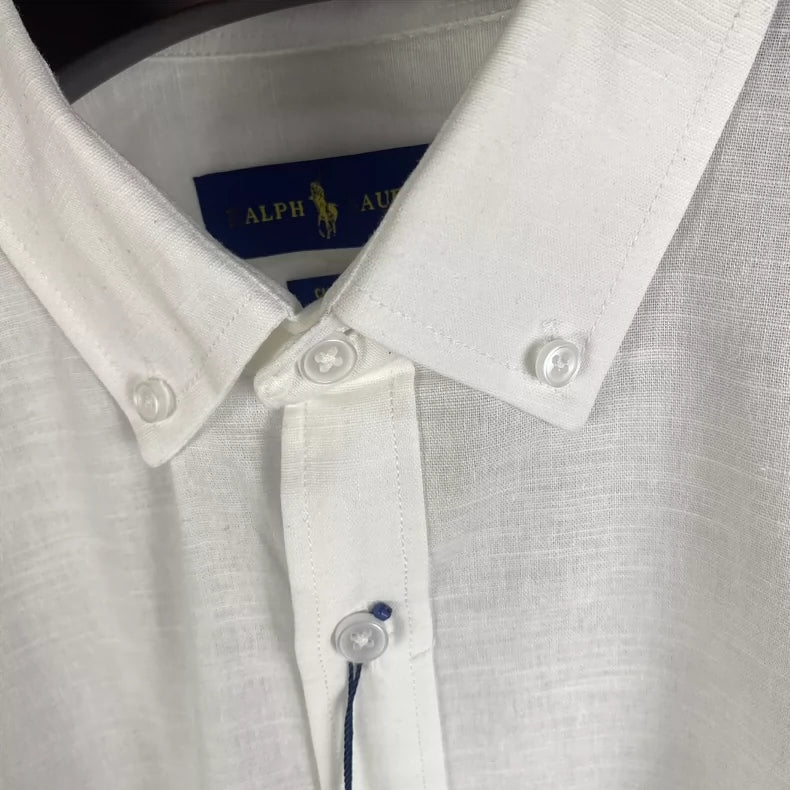 40491135 RL Pony-Classic Fit Linen Shirt