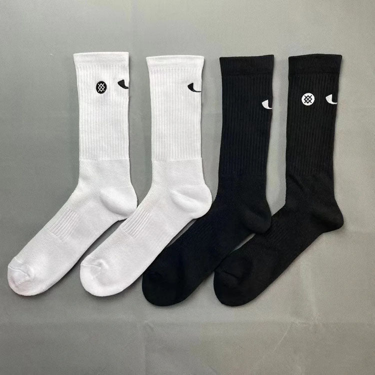 51121480 Breathable Mesh Athletic Socks - Cushioned Sports Crew Socks
