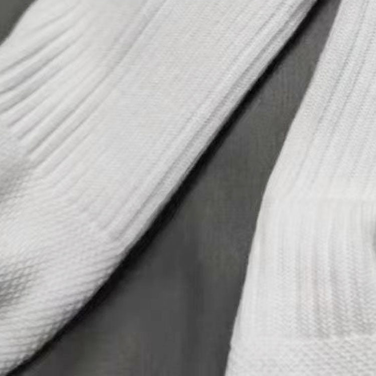 51121480 Breathable Mesh Athletic Socks - Cushioned Sports Crew Socks