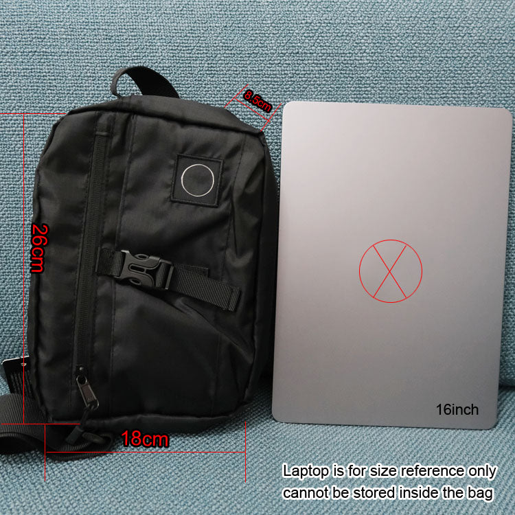 51123488Men's Casual Sling Crossbody Bag - Tactical Techwear Shoulder Bag