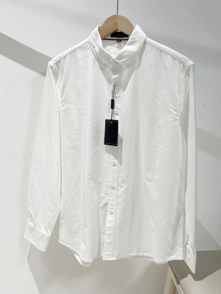 40823780 Men's Cotton Button Down Shirt Long Sleeve Classic Logo Casual Dress Shirt