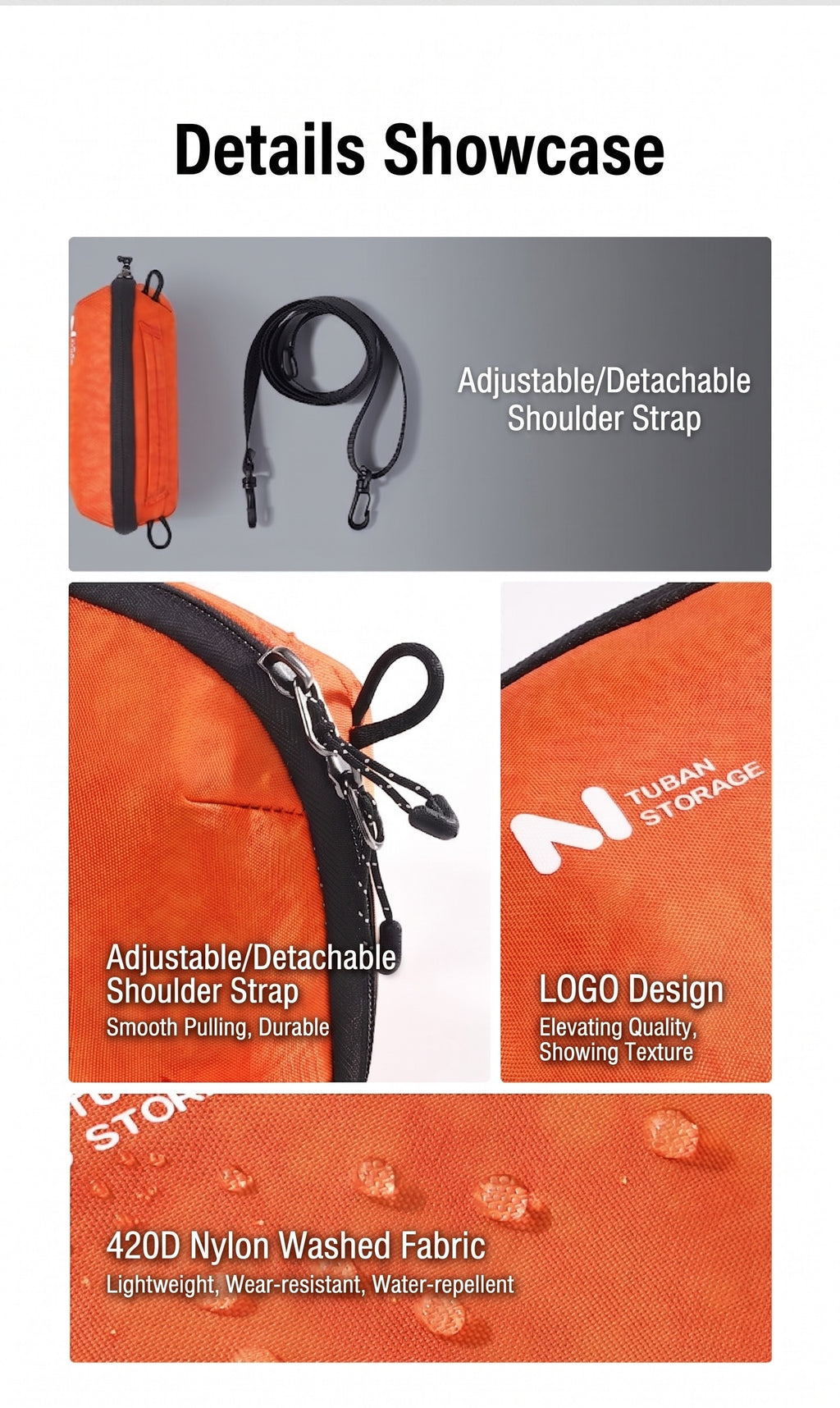 VolcanoBag - Electronic Organizer Travel Case, Cable Storage Bag for Digital Gadgets & Accessories