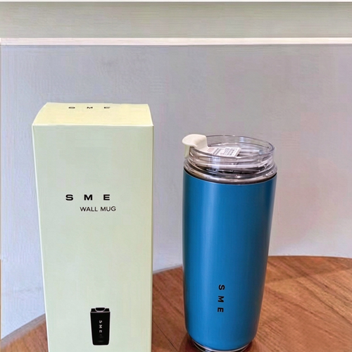 51357382 Stainless Steel Insulated Travel Tumbler, Reusable Coffee Cup with Lid for Office & Outdoor