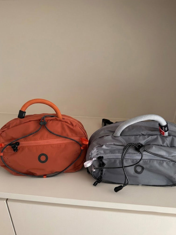 51148025 Lightweight Nylon Mini Crossbody Bag Adjustable Strap Casual Outdoor Shoulder Bag