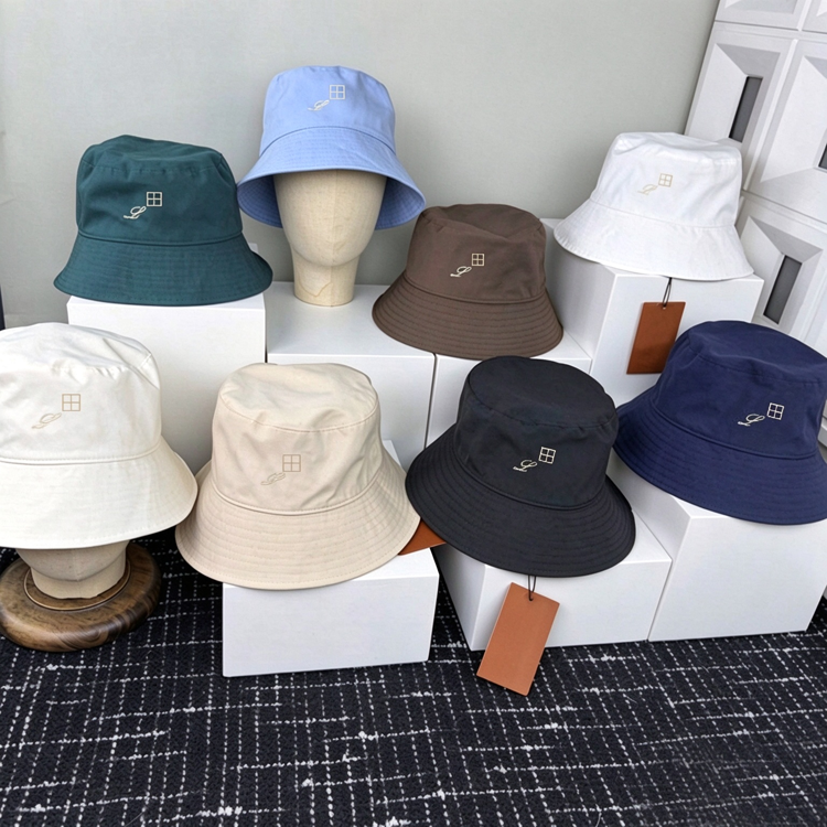 40839457 Embroidered Bucket Hat, Wide Brim Sun Hat for Women Outdoor Travel
