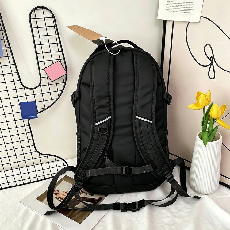 51170531 Multi Color Trim Nylon Hiking Backpack Multi Pocket Water Resistant Outdoor Travel Daypack