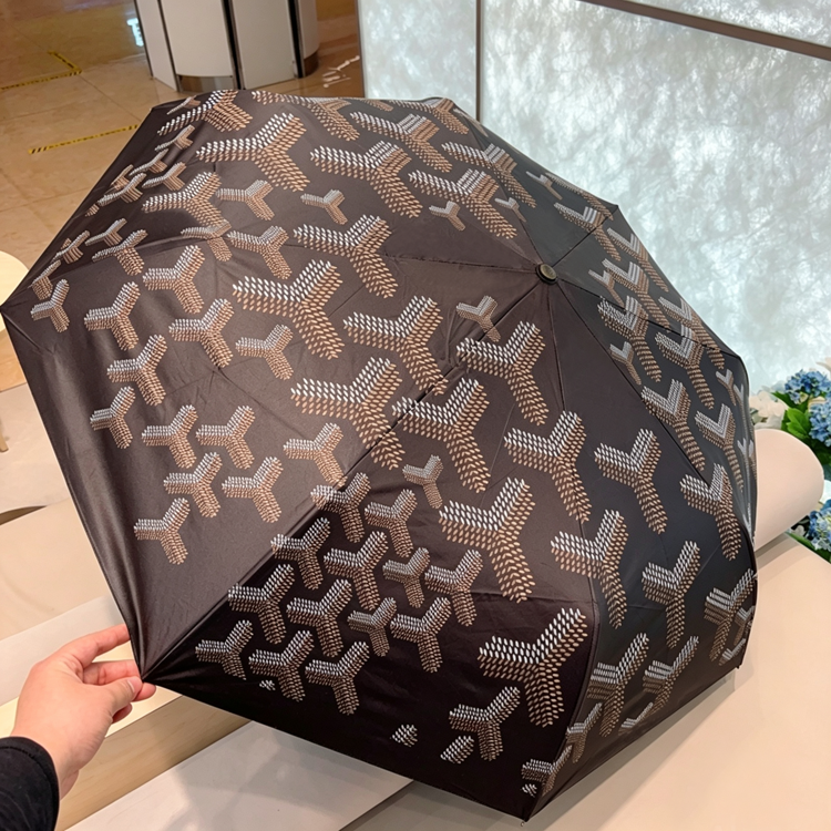 51162357 Auto Open Close Folding Umbrella UPF50+ UV Protection Windproof Printed Gift Parasol
