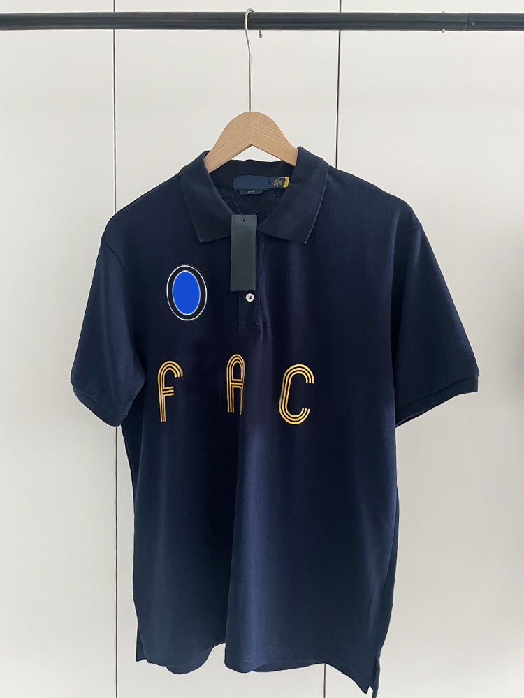 40554170 Men's multi-color soccer T-shirt
