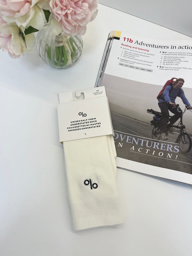 letter long socks for couples
