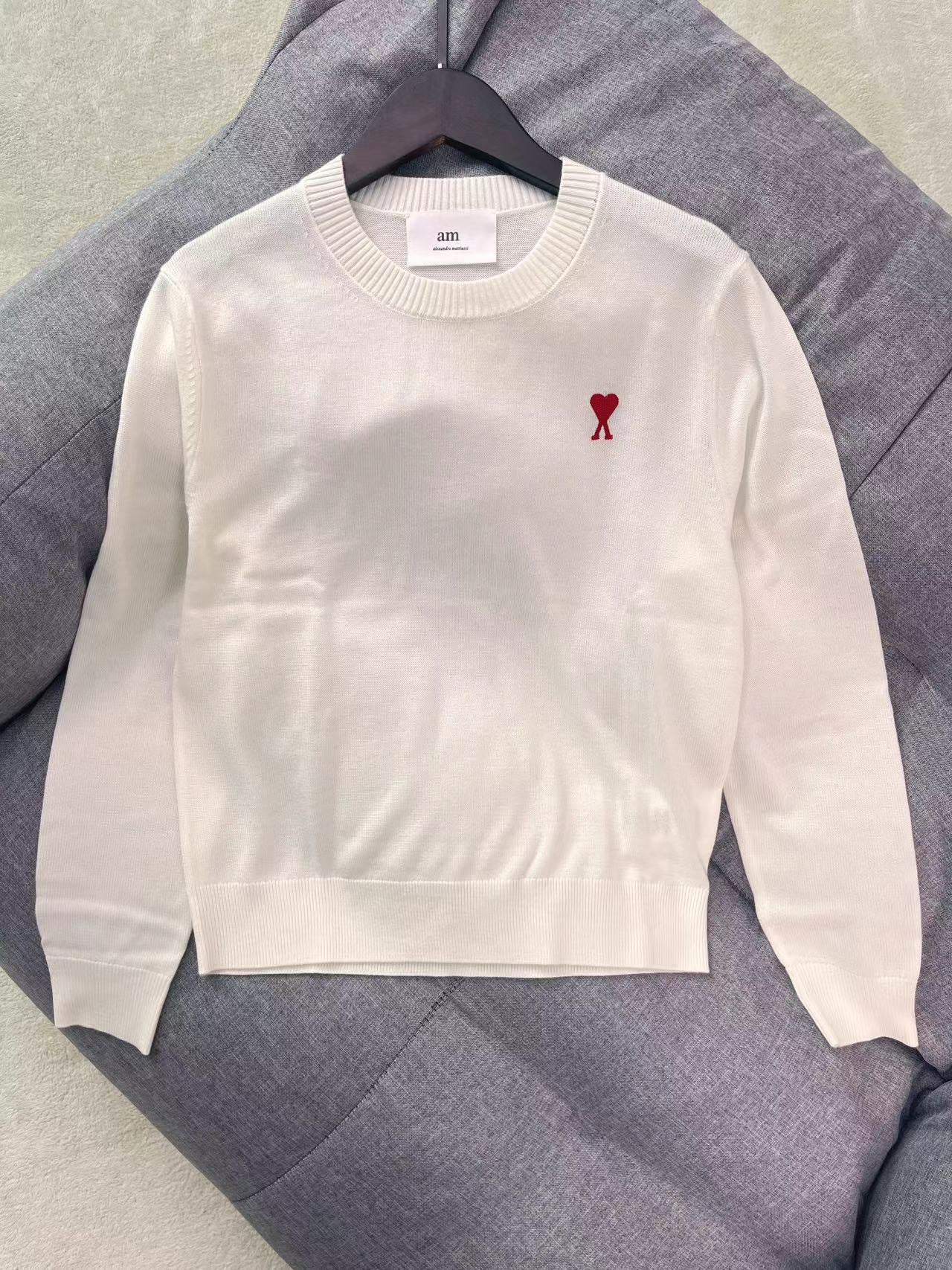 AMI PARIS Ami de Cœur wool sweater