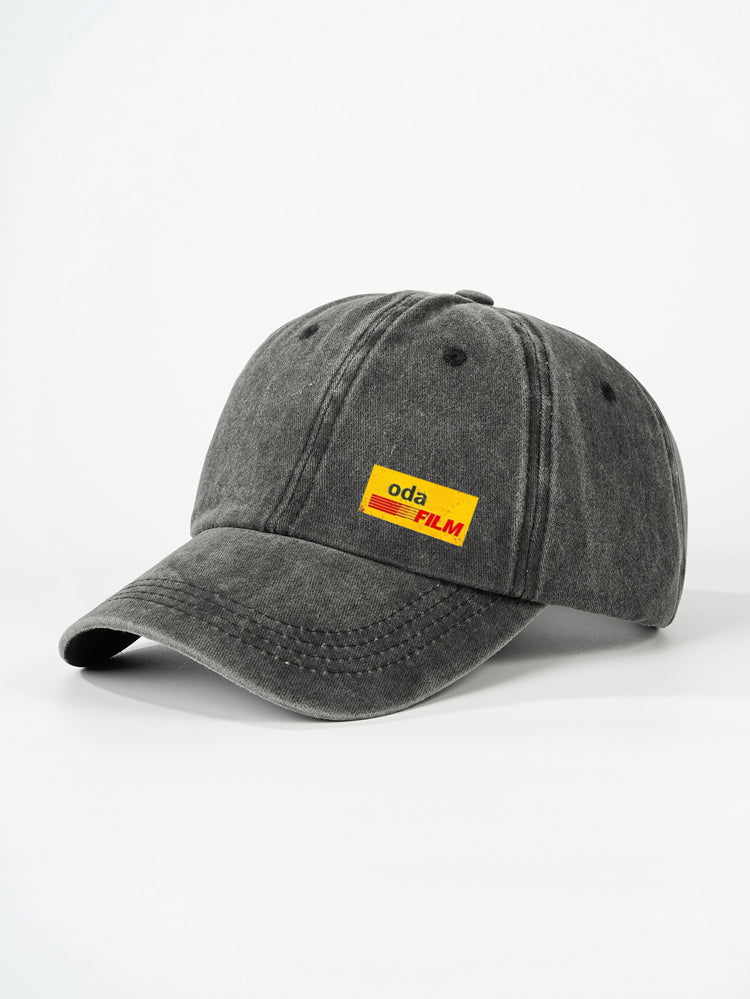 Vintage Washed Baseball Cap, Adjustable Embroidered Dad Hat Multi‑Colors - 51232760