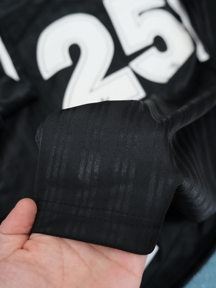 Black Striped Soccer Top