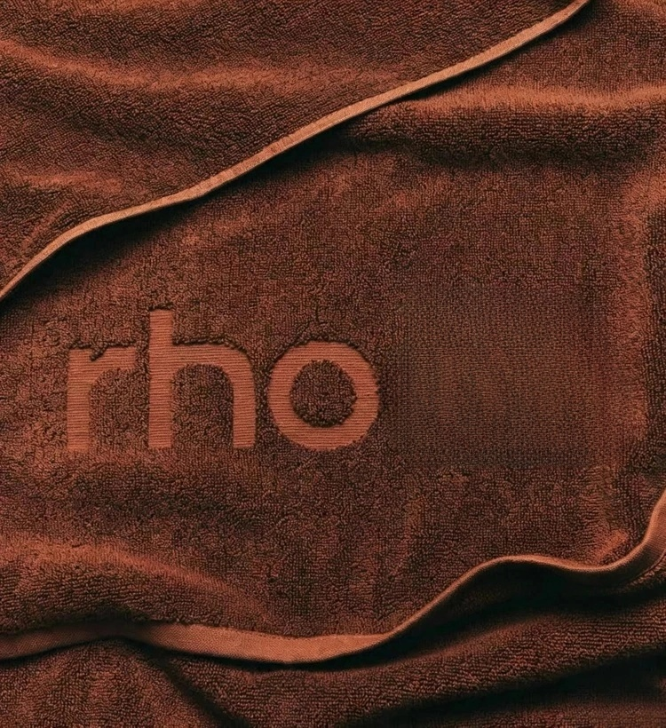 Rhode Embroidered Bath Towel Soft Absorbent Beach Towel for Swimming Travel - 51312374