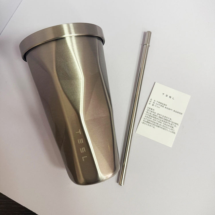 51194346 Stainless Steel Insulated Tumbler With Straw Reusable Travel Coffee Cup for Cold Hot Drinks