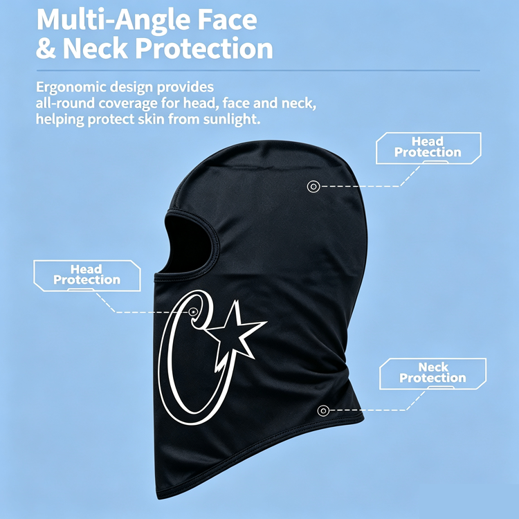51193544 Corteiz Printed Balaclava Full Face Mask Breathable Streetwear Ski Head Cover