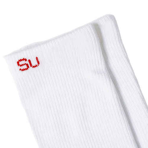 51365969 Men Logo Crew Socks Soft Cotton Streetwear Mid Calf Socks 4 Pack