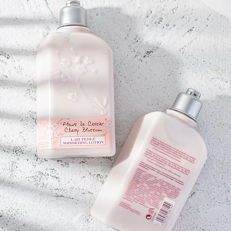51159942 Cherry Blossom Scent Body Lotion 250ml Hydrating Brightening Smooth Skin Moisturizer