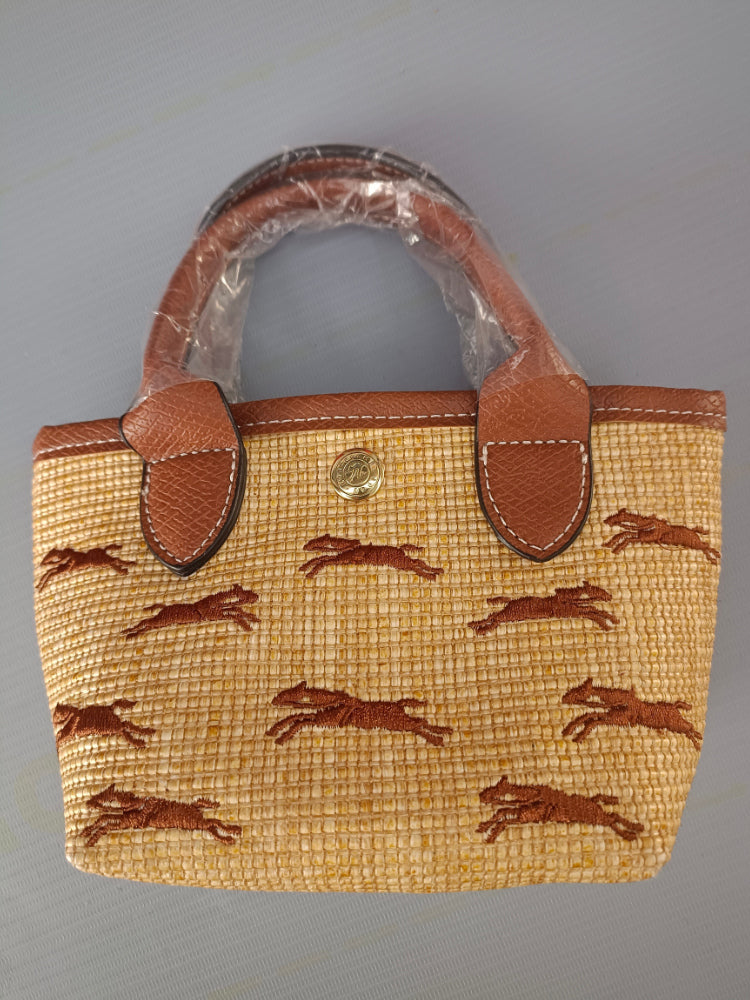 LC-Straw Handbag Crossbody Bag