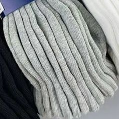 40148855/40180515 RL Pony-Solid Color Socks 6-Pack （For Men and Women）
