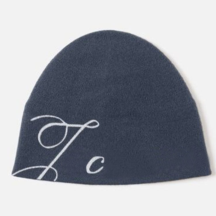 Jacquemus Logo Close Fitting Knit Beanie Soft Warm Skull Cap Winter Hat for Men Women - 51307473