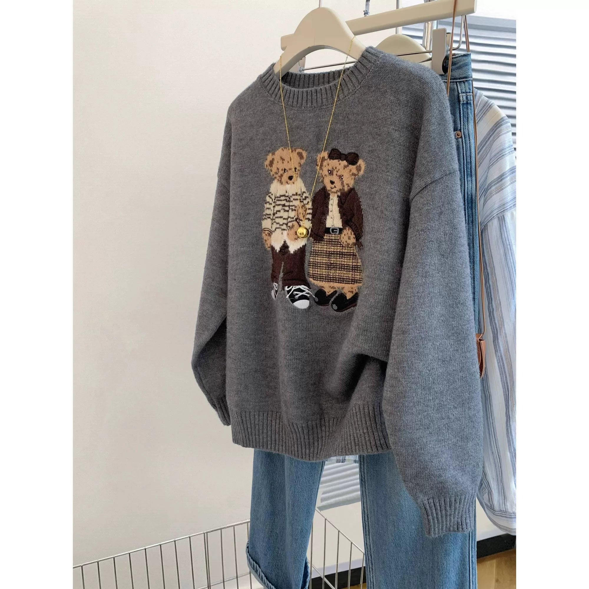 39717467RL Bear Wool-Cashmere Sweater