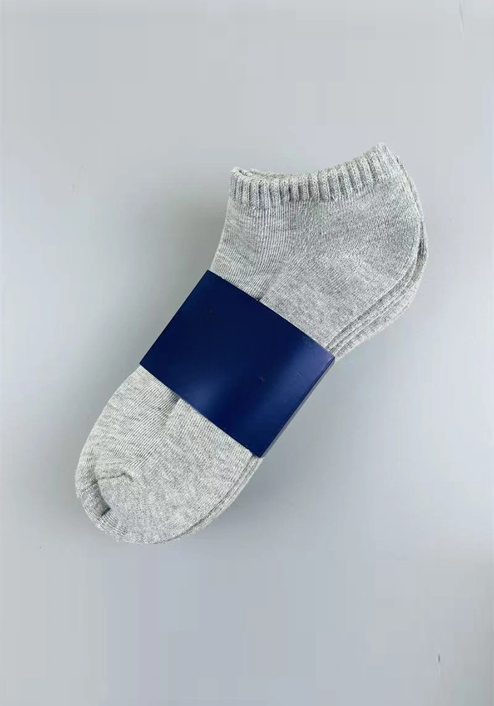 40148855/40180515 RL Pony-Solid Color Socks 6-Pack （For Men and Women）