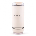 51357101 Colorful Stainless Steel Tumbler, Insulated Travel Coffee Cup With Flip Straw Lid ( Straight )