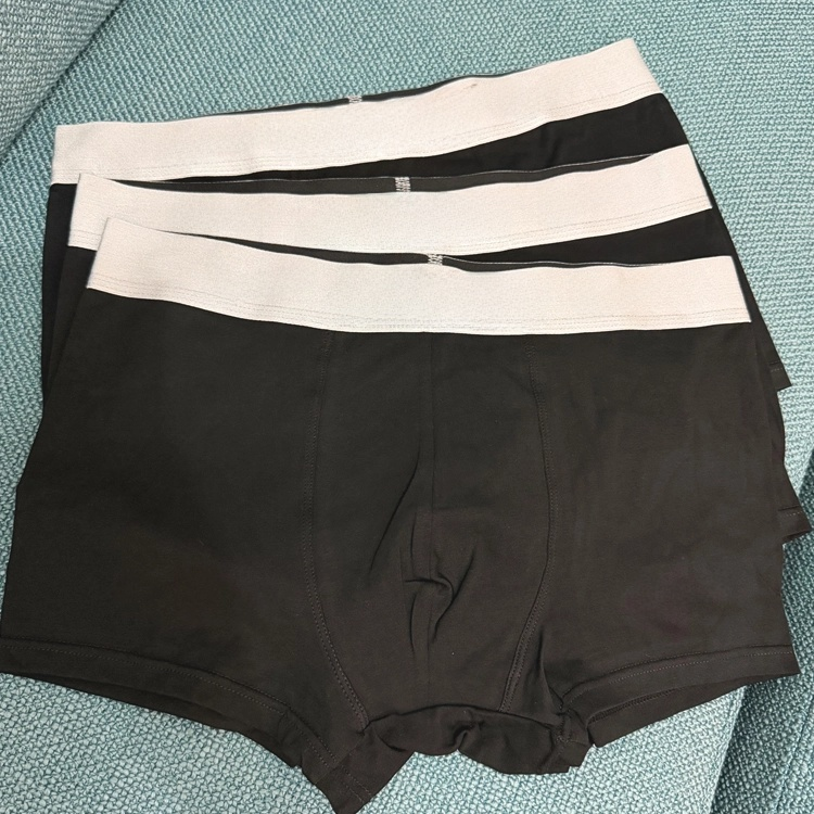 51144944 Men's Logo Waistband Soft Stretch Sport Boxer Briefs Cotton Underwear M-XXL