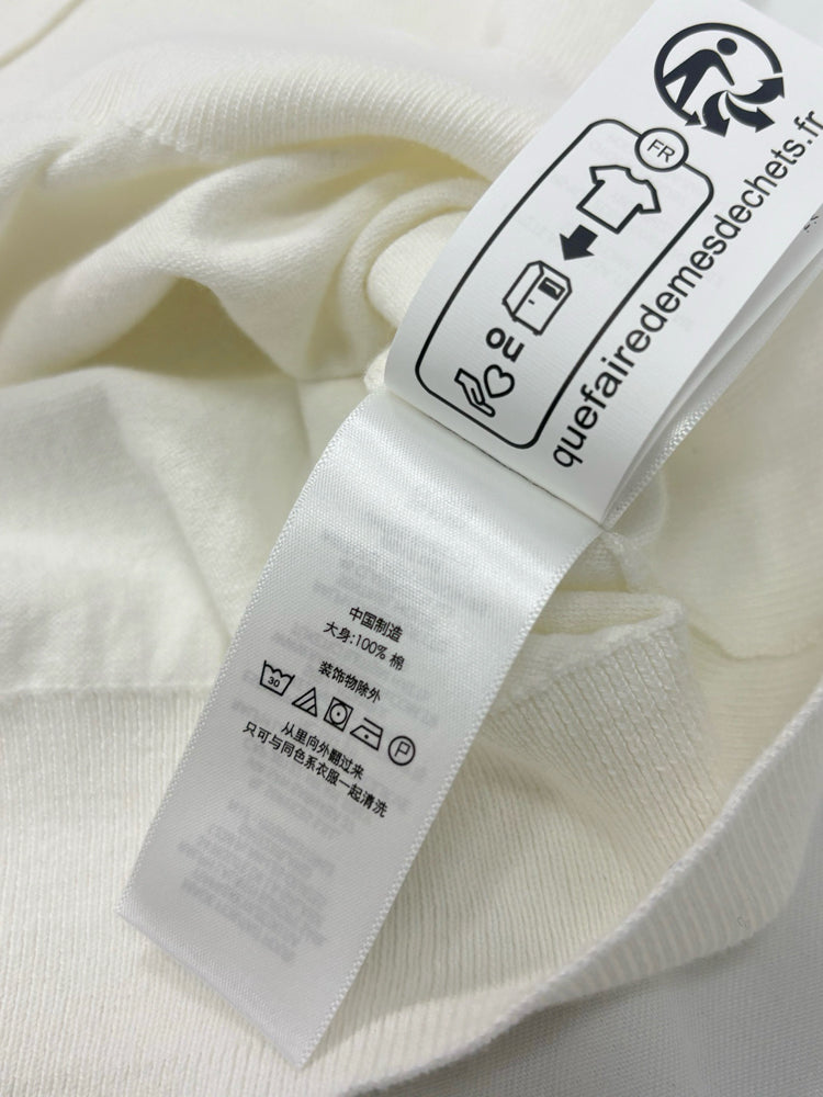 Women Short Sleeve Knit Cardigan
