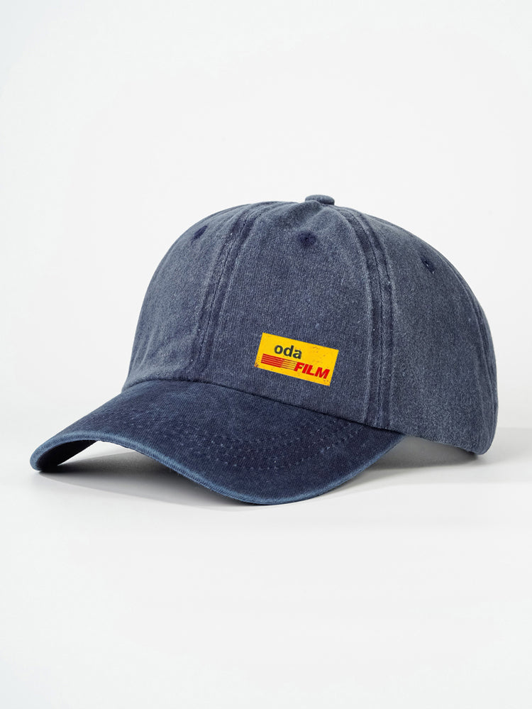 Vintage Washed Baseball Cap, Adjustable Embroidered Dad Hat Multi‑Colors - 51232760