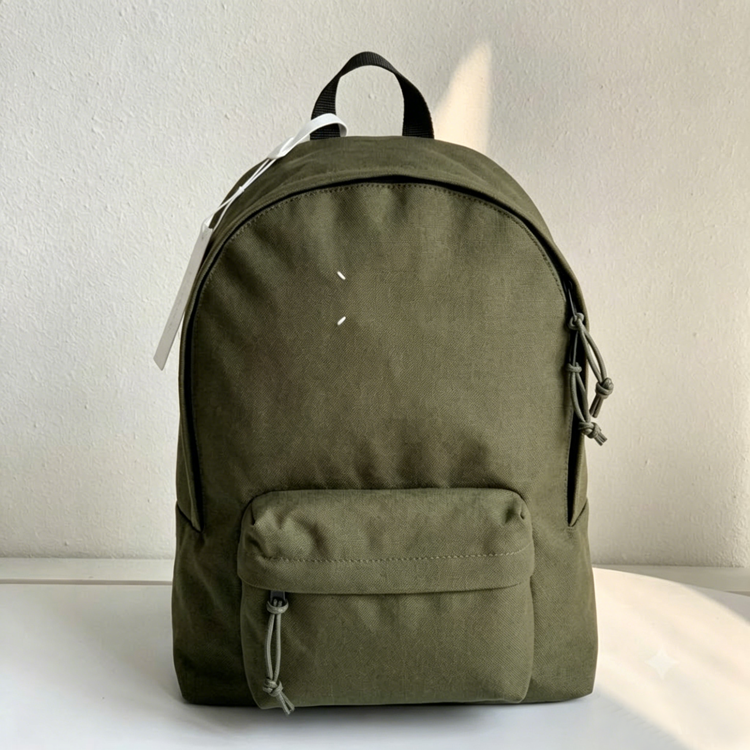 51138855 Minimalist Canvas KL-16 Backpack Casual Daily School Travel Backpack