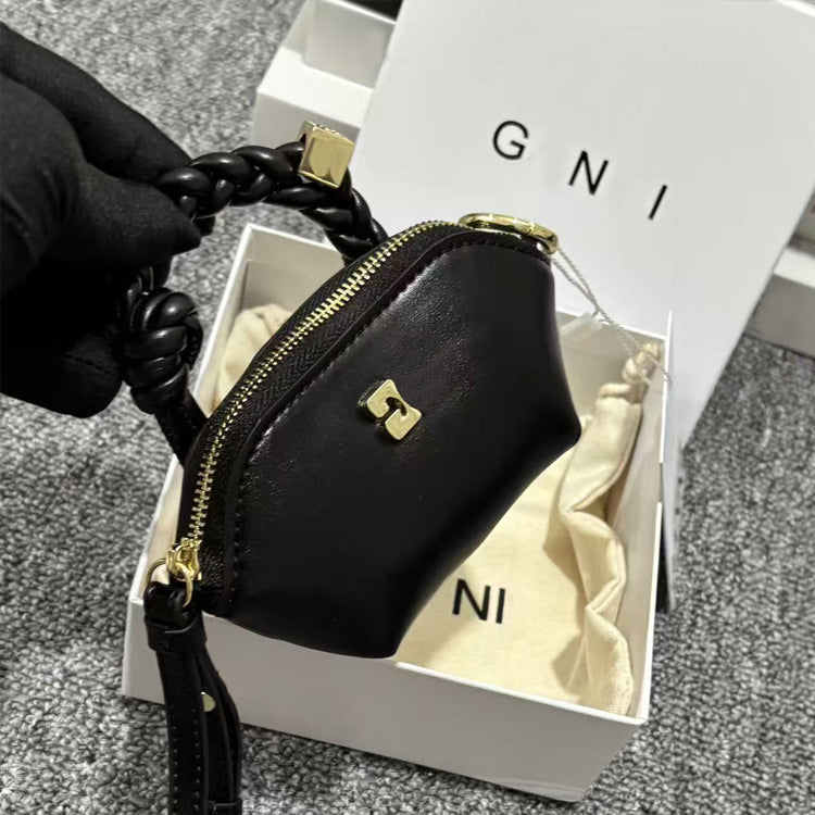 Braided Handle Mini Bag