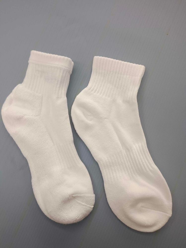40192080-NK Mid-length Terry Cushion sports cotton socks 3 pairs for Athletic Running