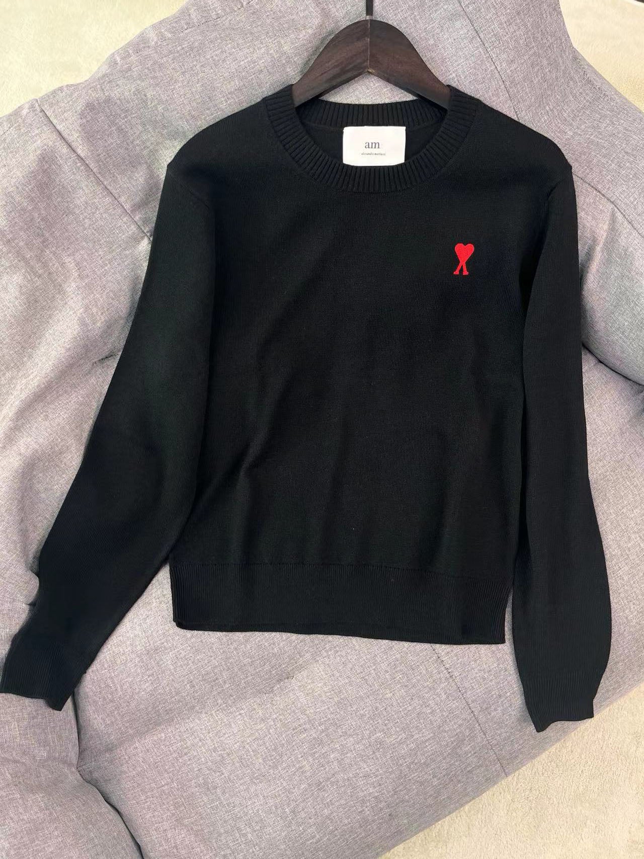 AMI PARIS Ami de Cœur wool sweater