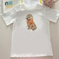 Kids Golden Retriever Graphic T-Shirt
