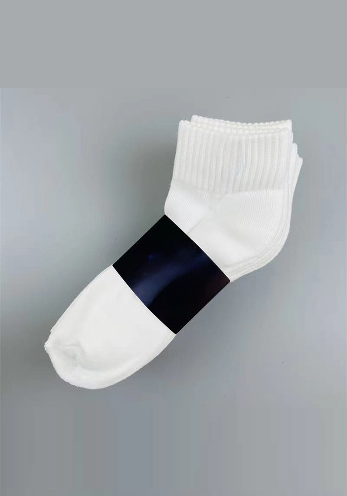 40148855/40180515 RL Pony-Solid Color Socks 6-Pack （For Men and Women）