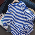 40329507 RL Pony - Blue And White Striped Short-Sleeved T-Shirt