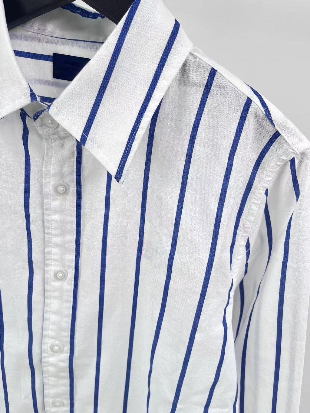 39513831 RL Stripe Long Sleeve Linen Shirt