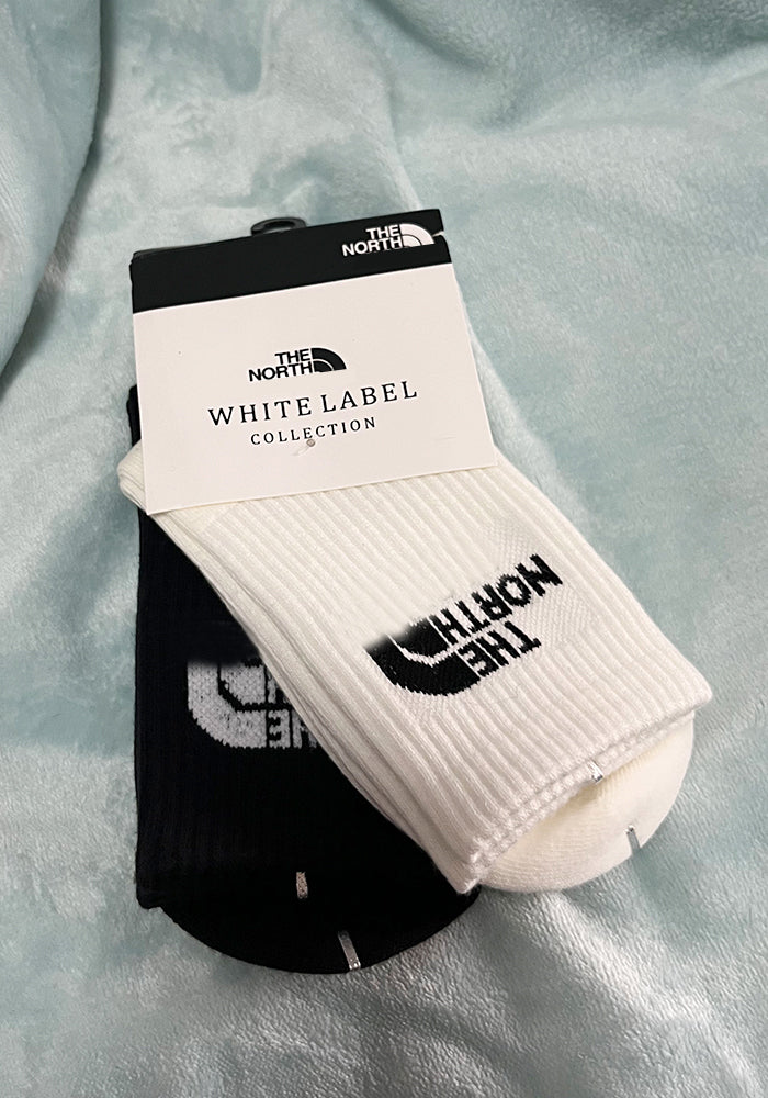 TNF-Running Socks For Both Man and Woman 2 Pairs
