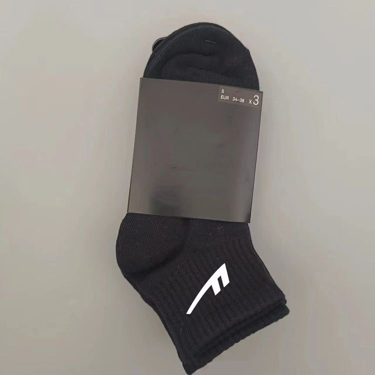 40192080-NK Mid-length Terry Cushion sports cotton socks 3 pairs for Athletic Running