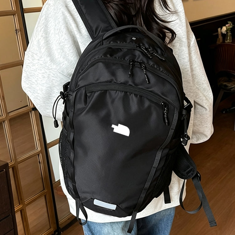 51170531 Multi Color Trim Nylon Hiking Backpack Multi Pocket Water Resistant Outdoor Travel Daypack