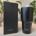 51194337 Black Stainless Steel Insulated Tumbler Leak‑Proof Lid Reusable Travel Coffee Mug
