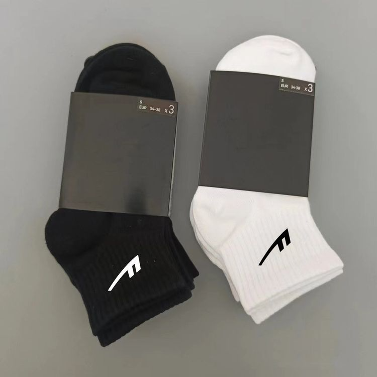 40192080-NK Mid-length Terry Cushion sports cotton socks 3 pairs for Athletic Running