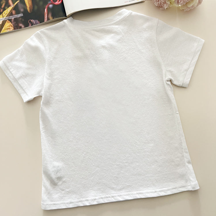 40471079 -2026 New Children's Henley Collar Linen Short-Sleeve T-Shirt