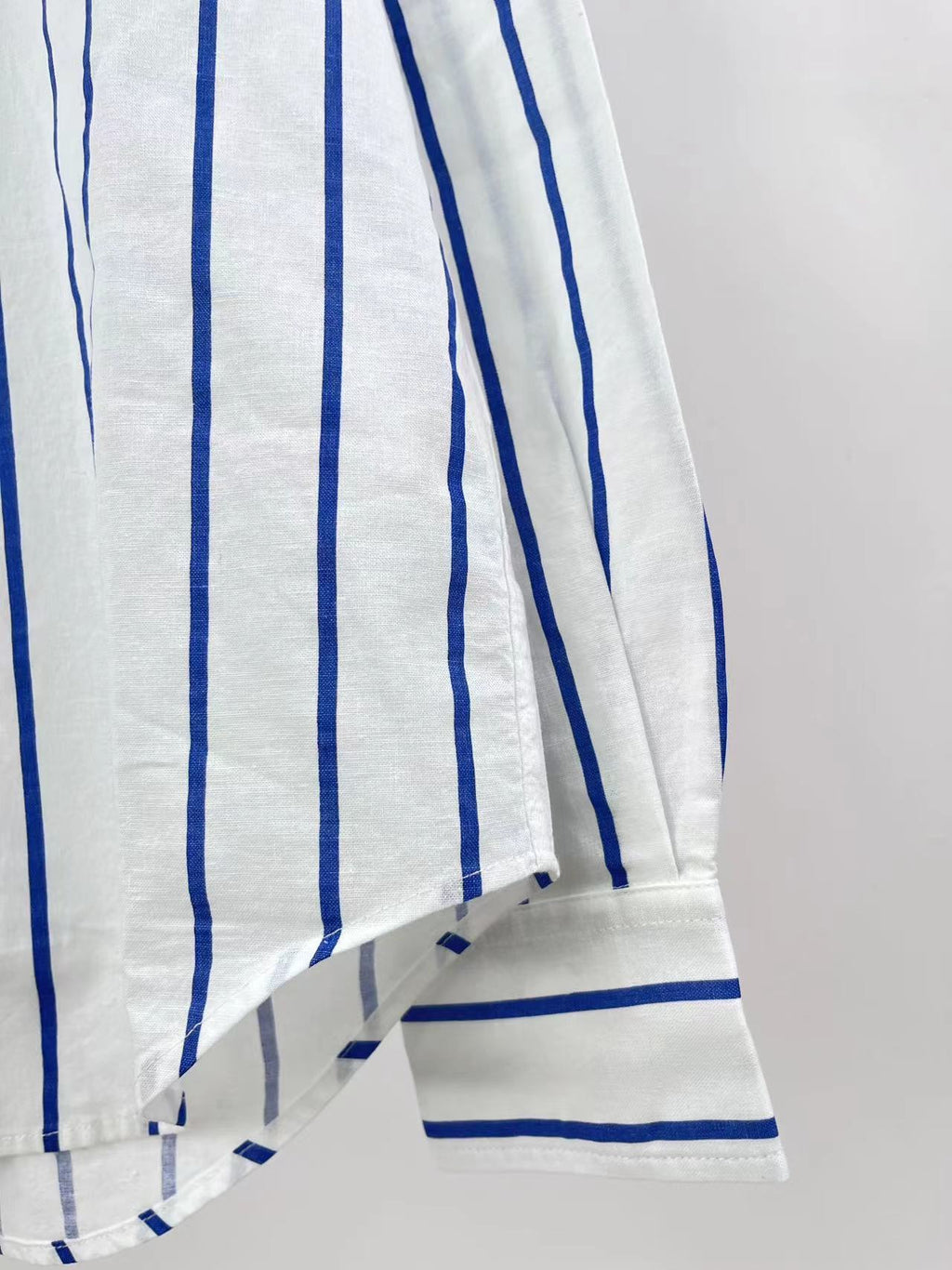 39513831 RL Stripe Long Sleeve Linen Shirt