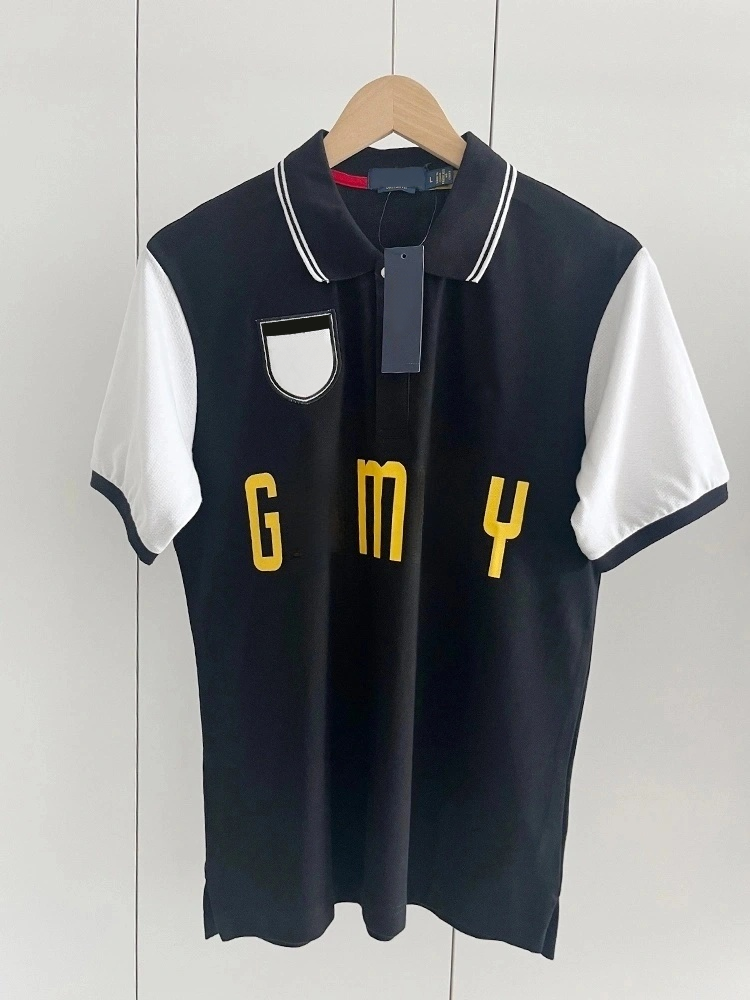 40554170 Men's multi-color soccer T-shirt